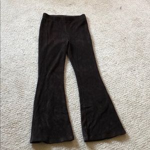 AE high-waisted corduroy flare legging